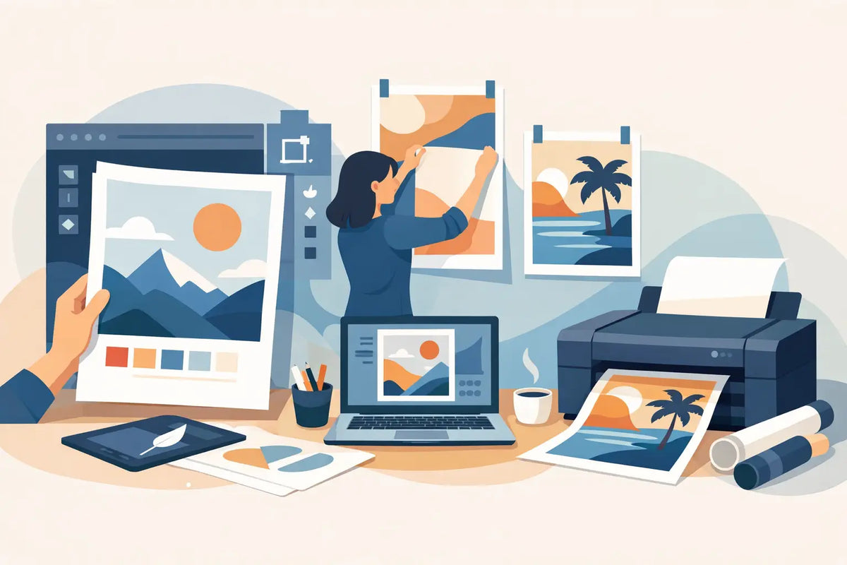 Poster selbst gestalten: Ideen, Stil und Druck