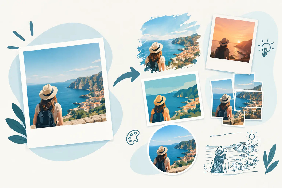 Urlaubsfoto kreativ umwandeln mit 7 Ideen