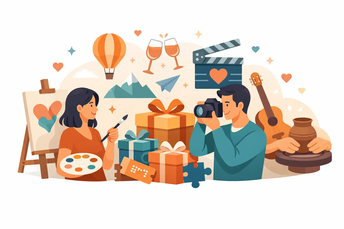 Beste Geschenkideen für kreative Paare finden